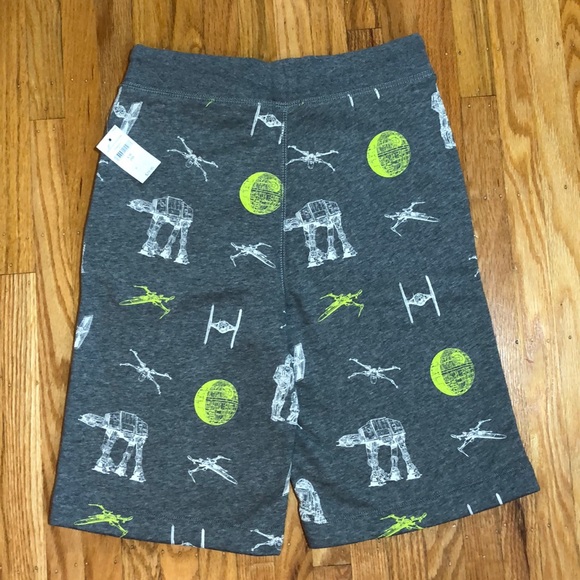 NWT Gap Star Wars Fleece Shorts Size L Kids - Picture 5 of 8
